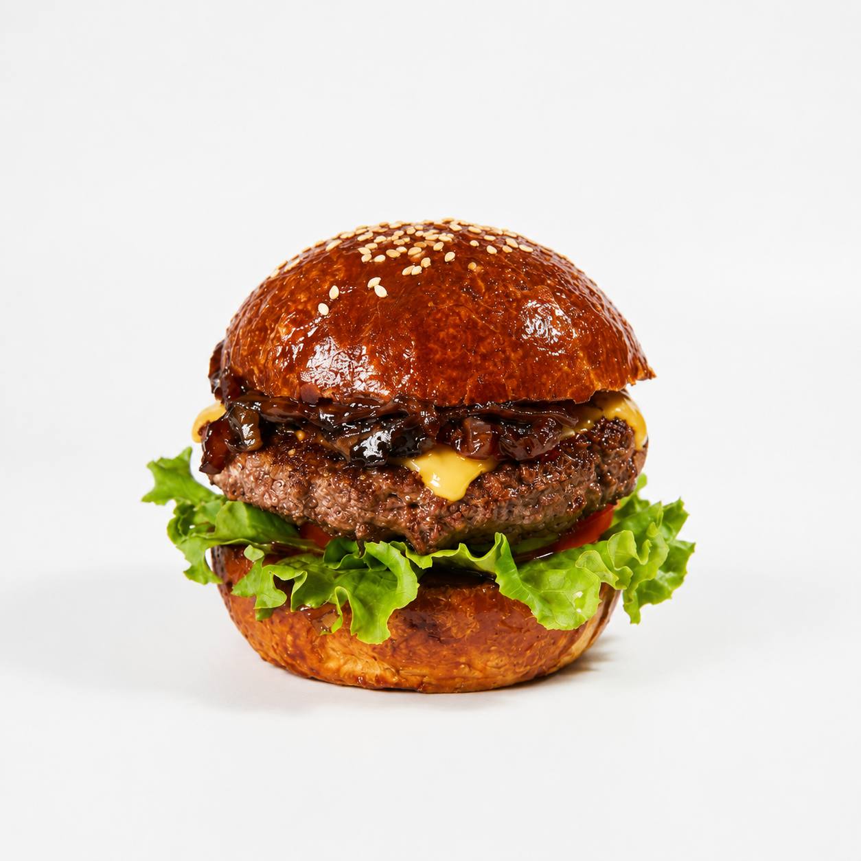 Onion Jam Burger — SNATCH