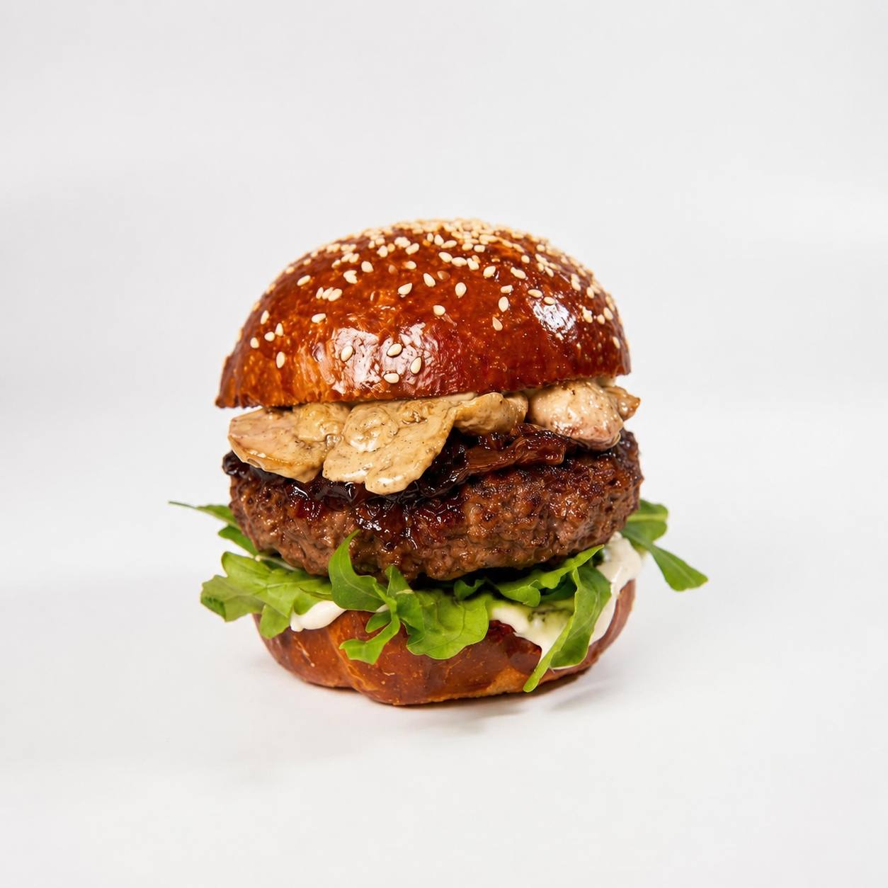 Truffle Mushroom Burger — SNATCH