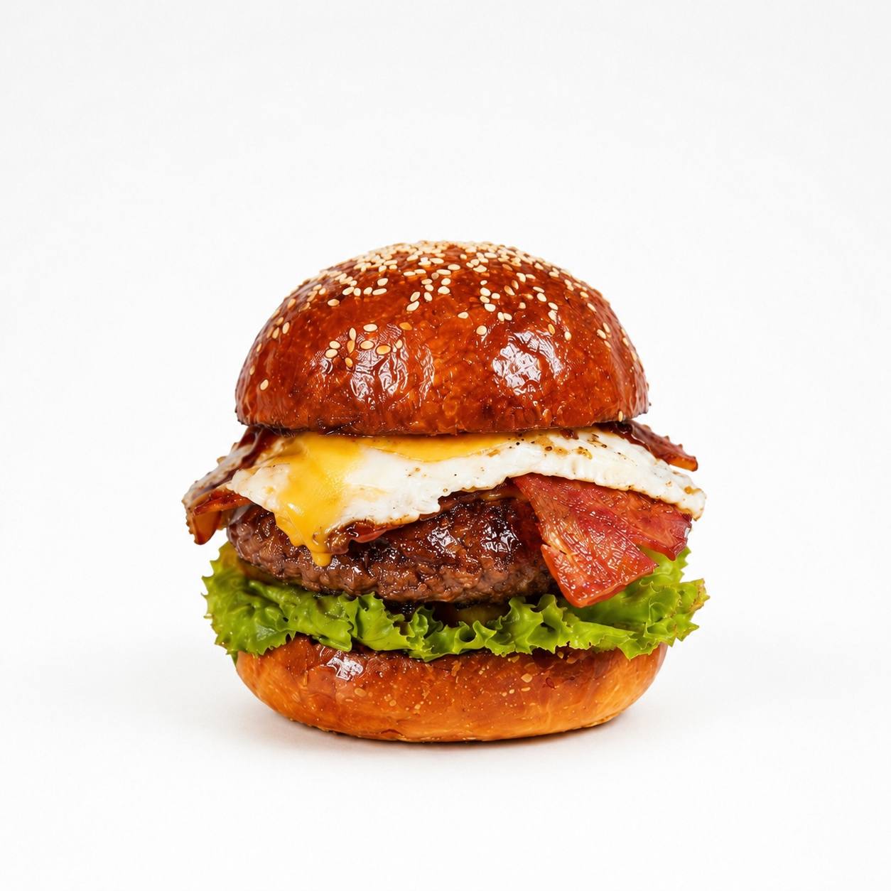 BBQ Bacon & Egg Burger — SNATCH